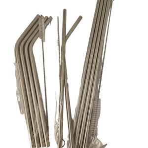 Stainless Steel Straws  - Brand new sealed in the original packaging